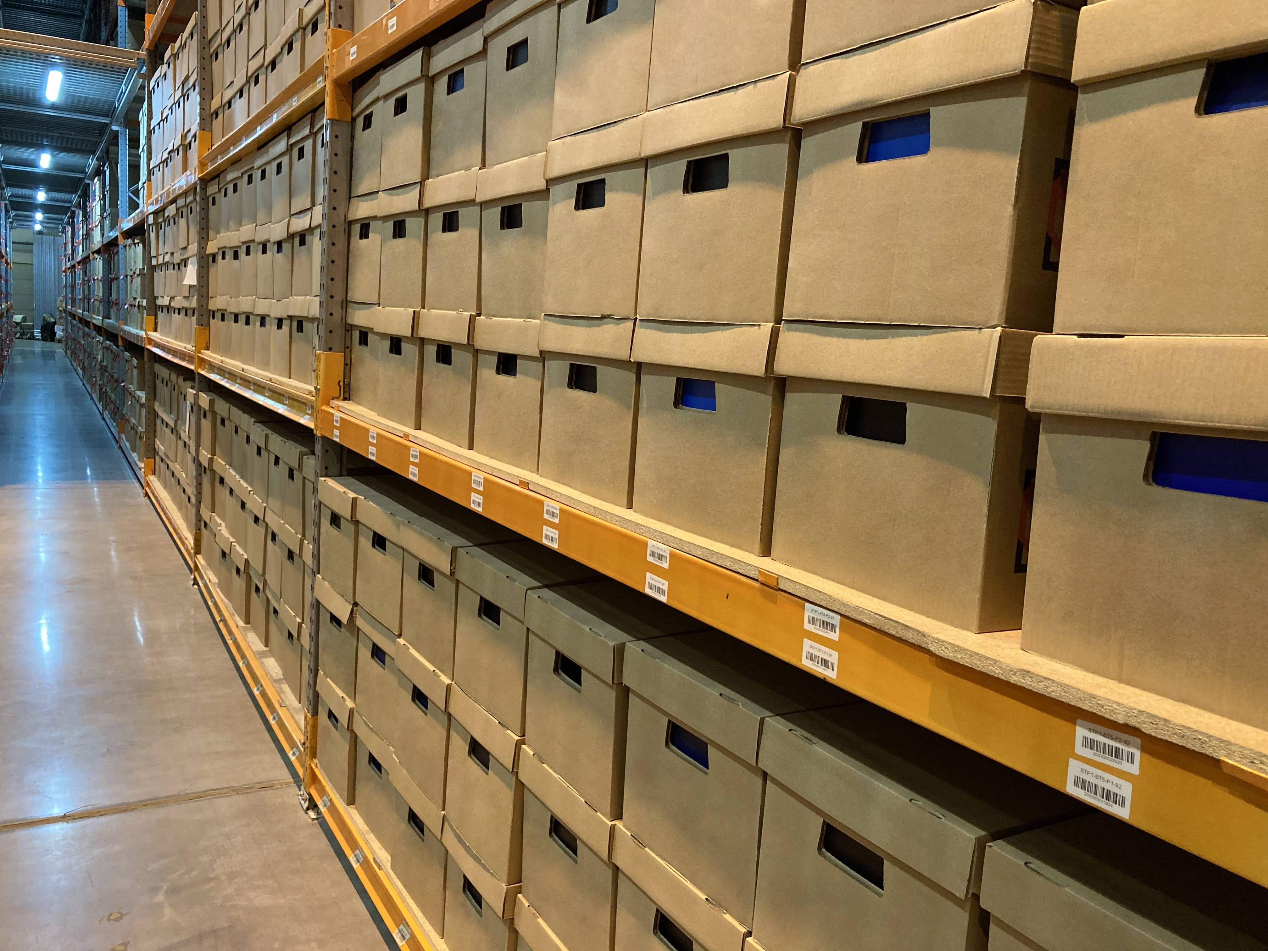 Услуги хранения документов в архиве